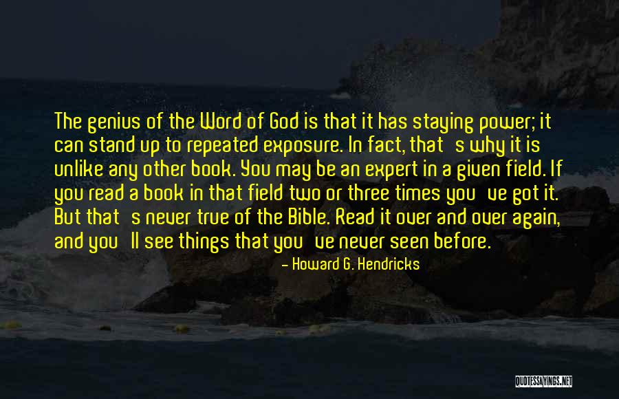 Hendricks Quotes By Howard G. Hendricks Hendricks Quotes By Howard G. Hendricks