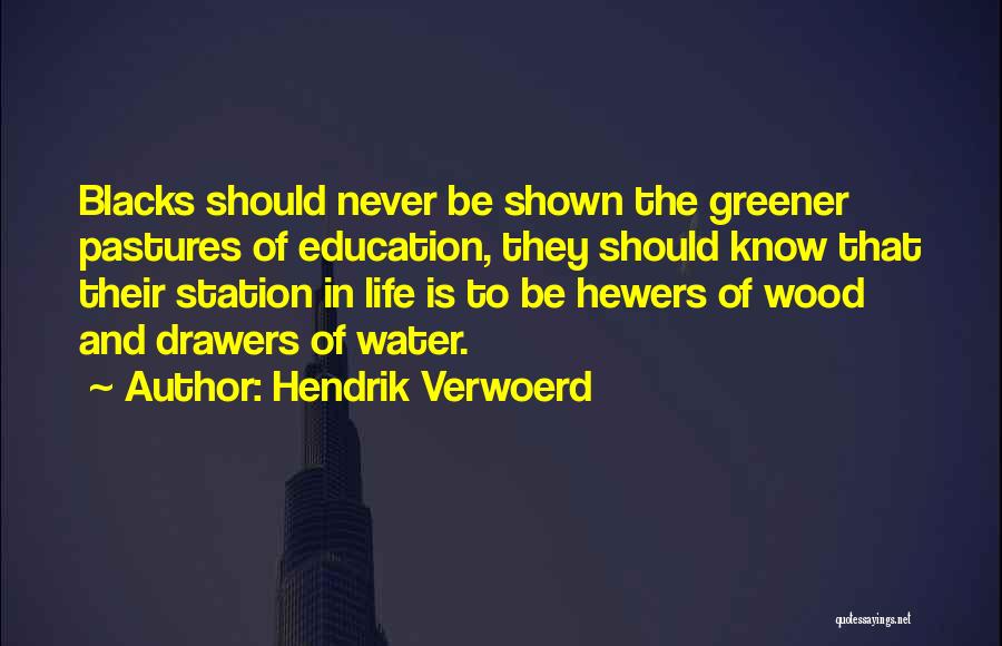 Hendrik Verwoerd Quotes 1079264