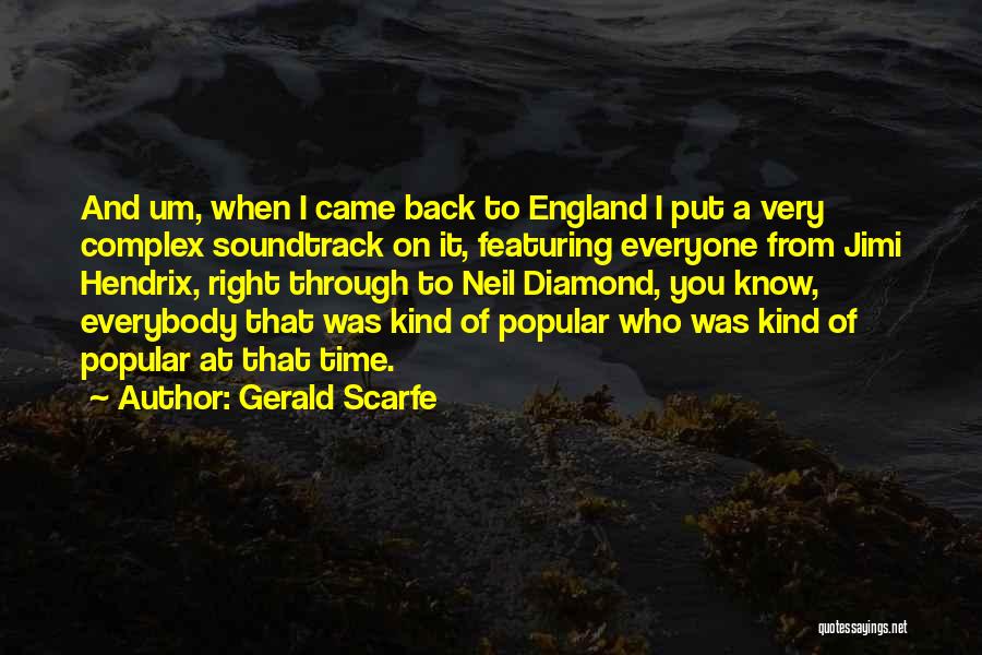 Hendrix Quotes By Gerald Scarfe