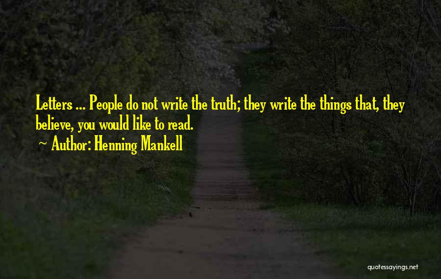 Henning Mankell Quotes 404017