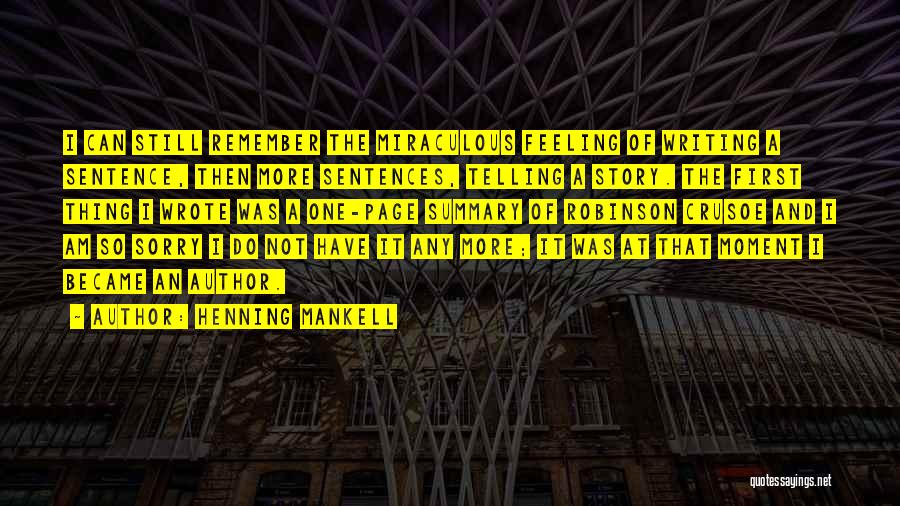 Henning Mankell Quotes 712981