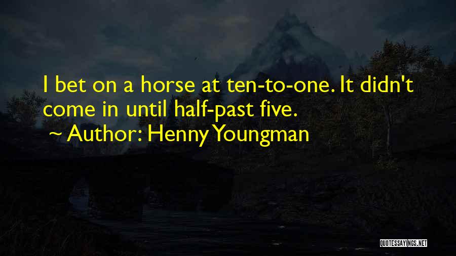 Henny Youngman Quotes 1540239