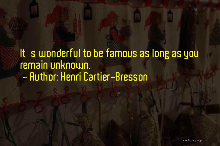 Henri Cartier-Bresson Quotes 1074800