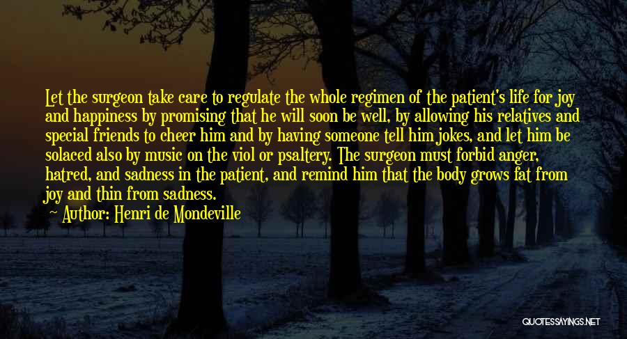 Henri De Mondeville Quotes 1107783