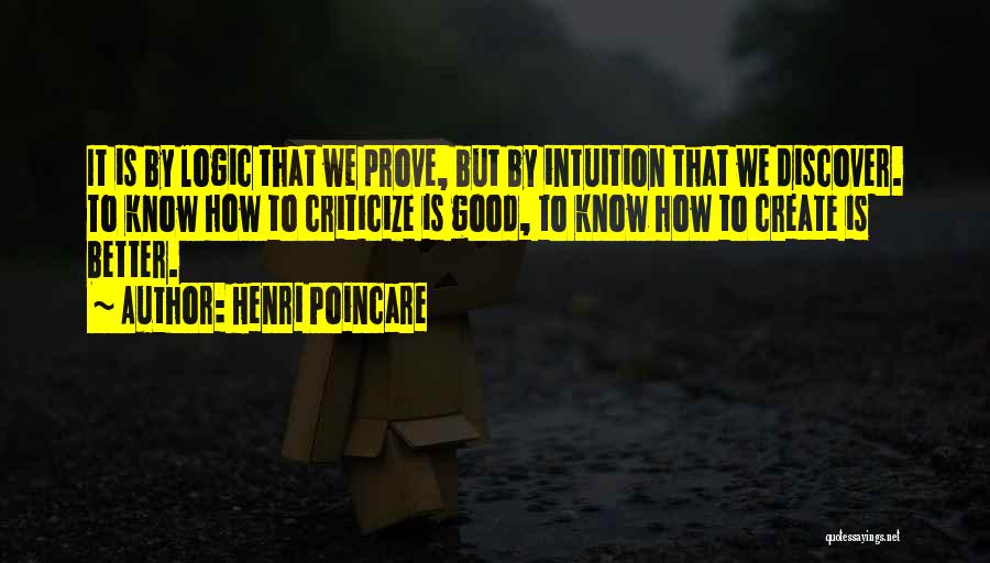 Henri Poincare Quotes 960241