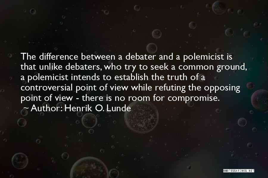 Henrik O. Lunde Quotes 91386