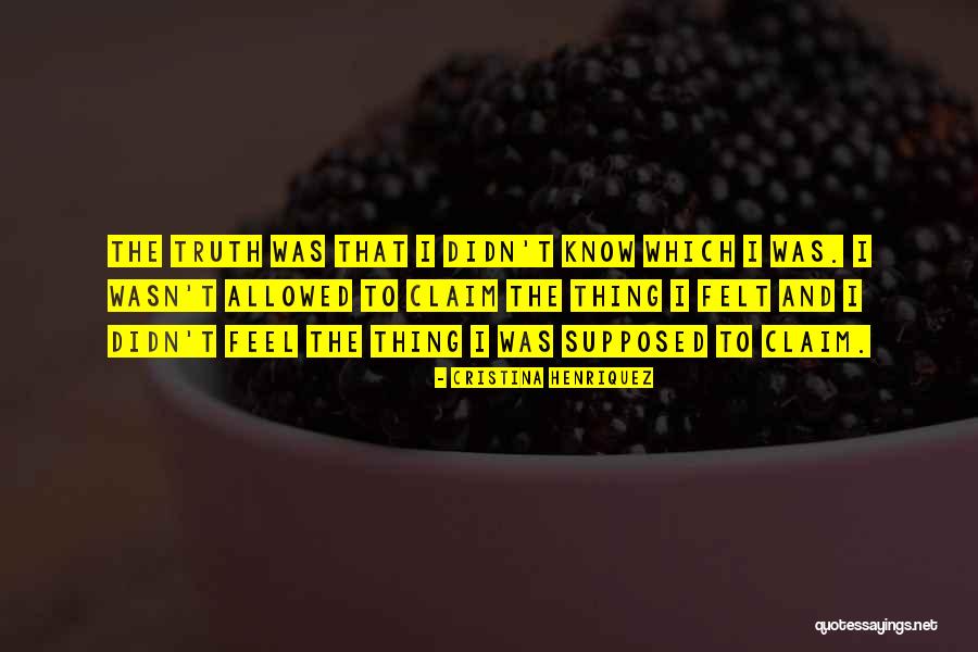 Henriquez Y Quotes By Cristina Henriquez Henriquez Y Quotes By Cristina Henriquez