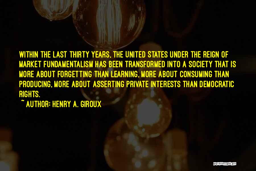 Henry A. Giroux Quotes 2223724