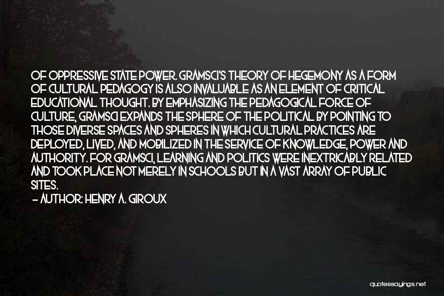 Henry A. Giroux Quotes 276419