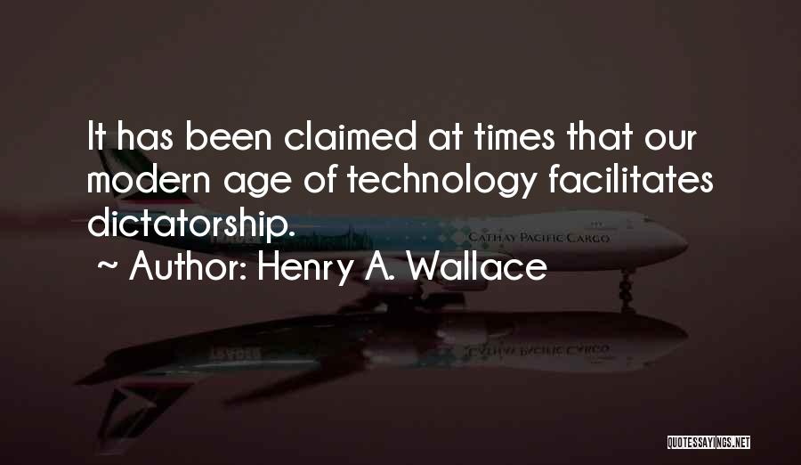 Henry A. Wallace Quotes 666820