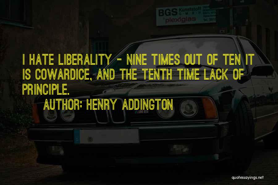 Henry Addington Quotes 1628747