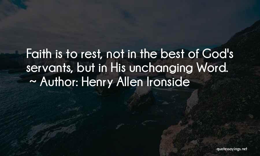 Henry Allen Ironside Quotes 2039294