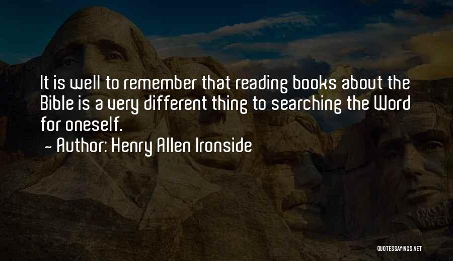 Henry Allen Ironside Quotes 2271768