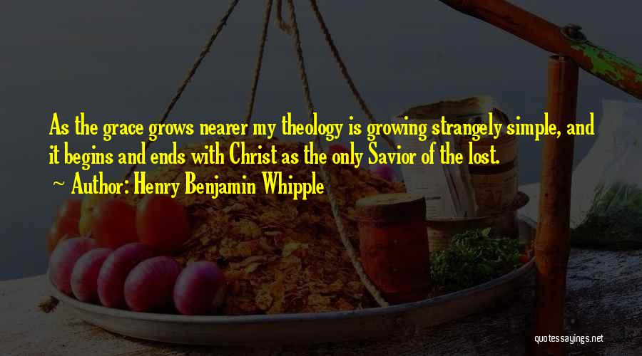 Henry Benjamin Whipple Quotes 291652