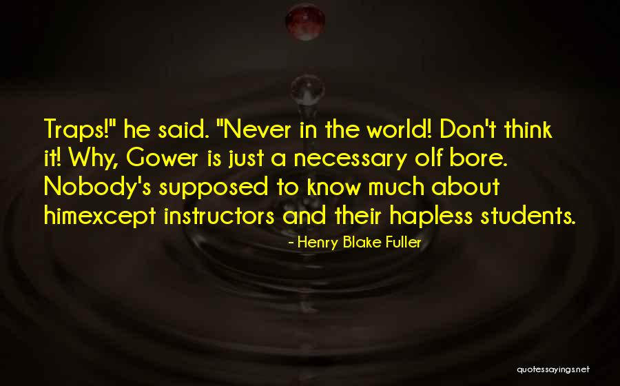 Henry Blake Fuller Quotes 825704