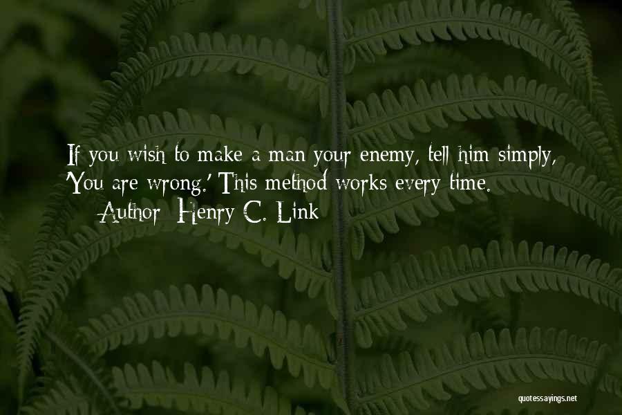 Henry C. Link Quotes 138350