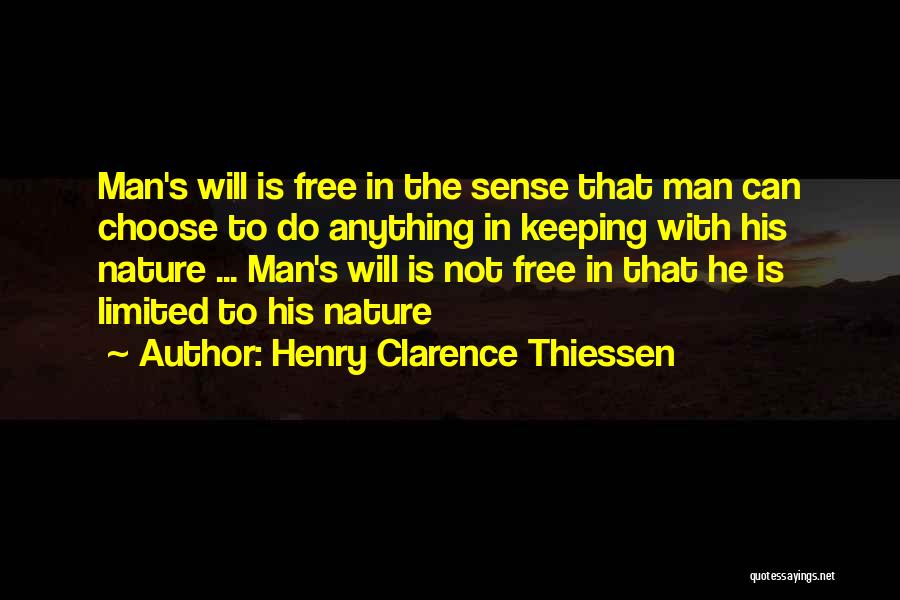 Henry Clarence Thiessen Quotes 716046