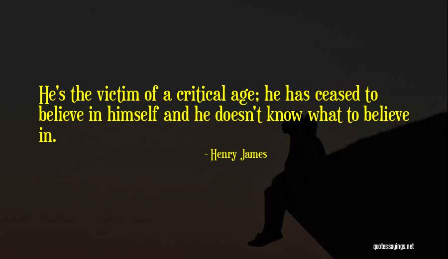 Henry Critical Quotes By Henry James Henry Critical Quotes By Henry James