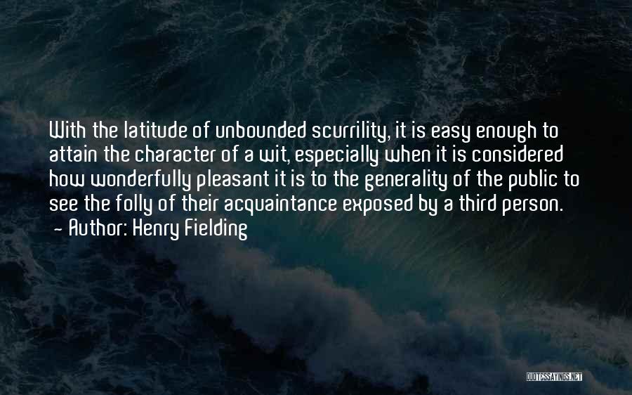 Henry Fielding Quotes 1674322