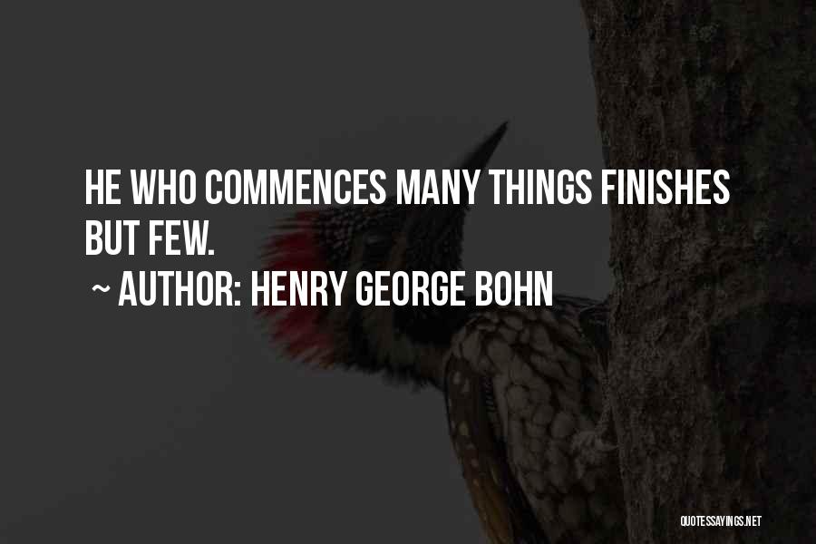 Henry George Bohn Quotes 1006473