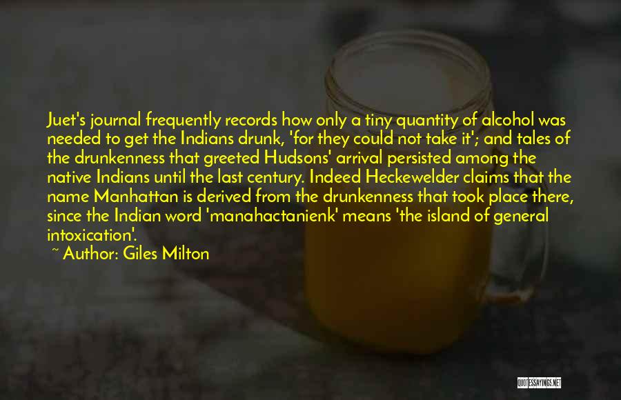 Henry Giles Quotes By Giles Milton