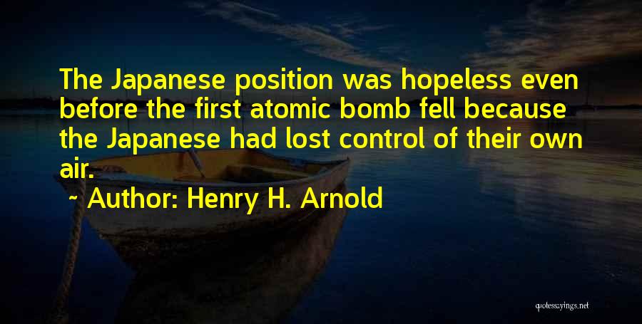 Henry H. Arnold Quotes 241575