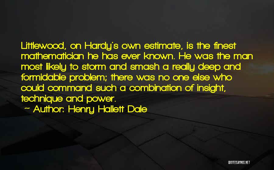 Henry Hallett Dale Quotes 1853182