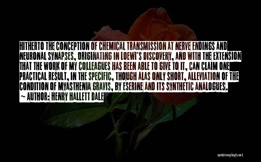 Henry Hallett Dale Quotes 2151323