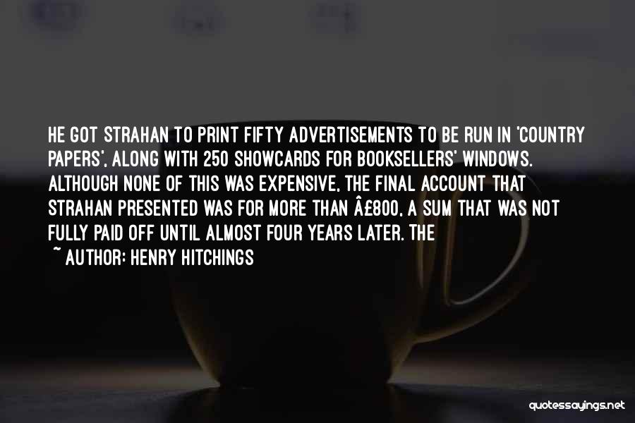 Henry Hitchings Quotes 701286