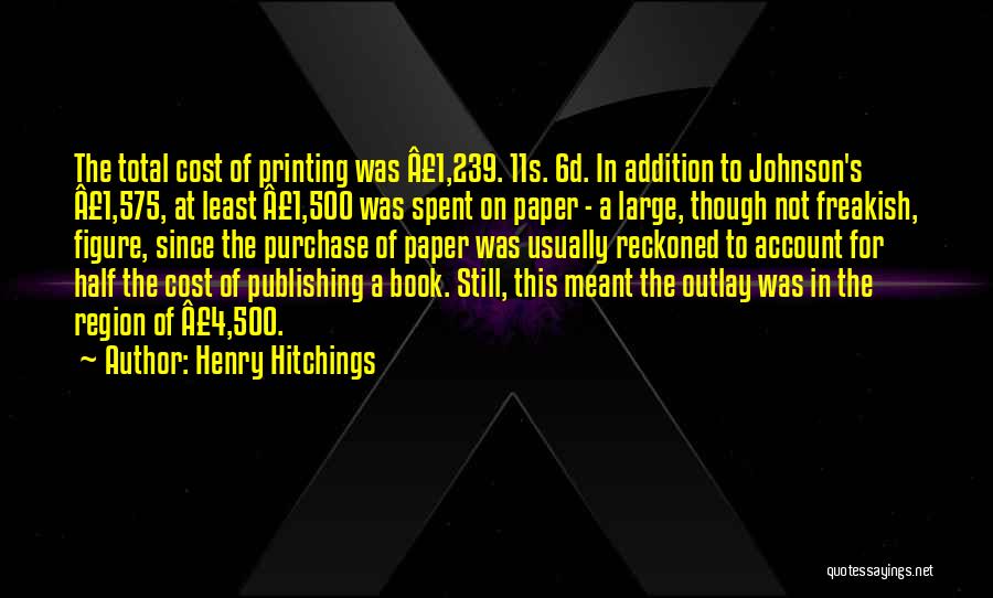 Henry Hitchings Quotes 946267