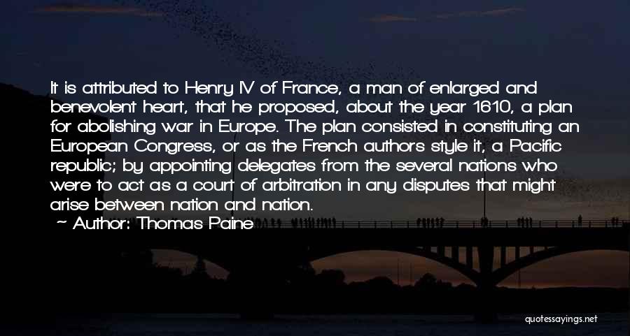 Henry Iv France Quotes By Thomas Paine