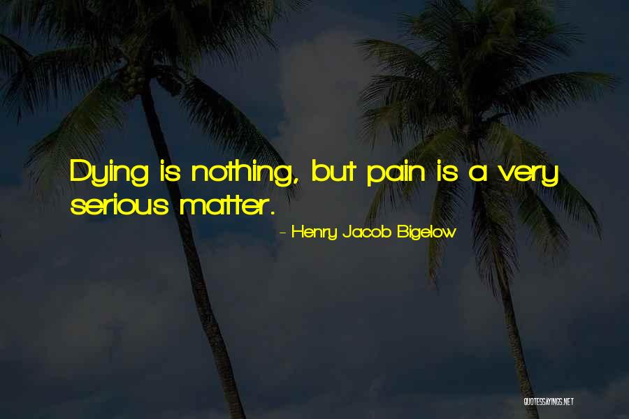 Henry Jacob Bigelow Quotes 93083