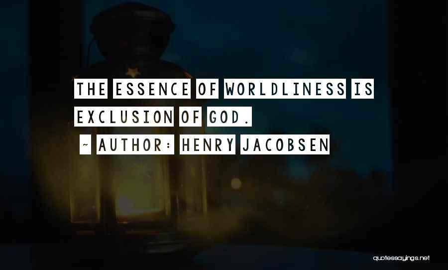 Henry Jacobsen Quotes 325469