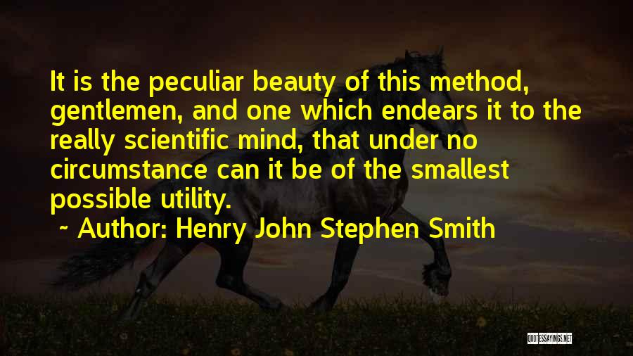 Henry John Stephen Smith Quotes 1862200