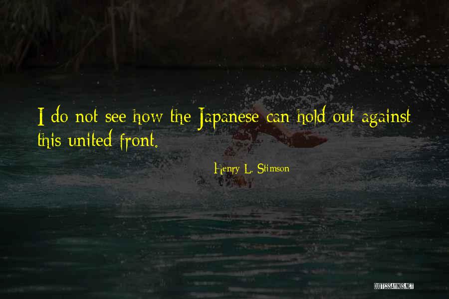 Henry L. Stimson Quotes 1098166 Henry L. Stimson Quotes 1098166