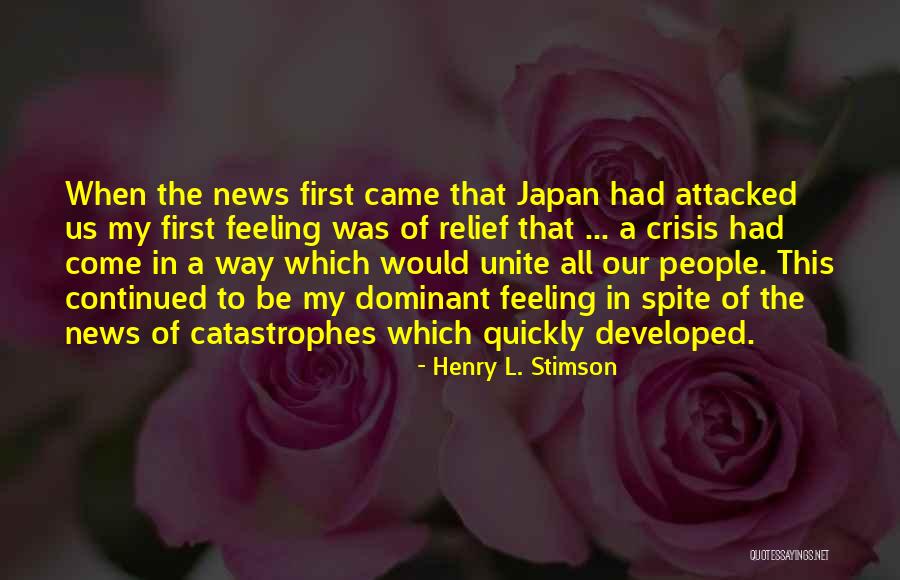 Henry L. Stimson Quotes 311488