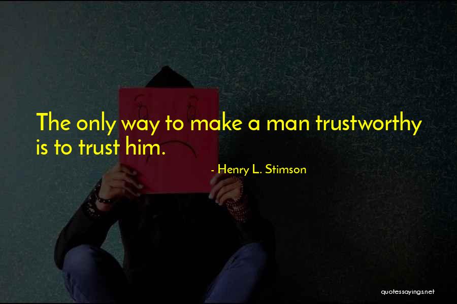 Henry L. Stimson Quotes 431924