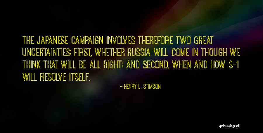 Henry L. Stimson Quotes 440788