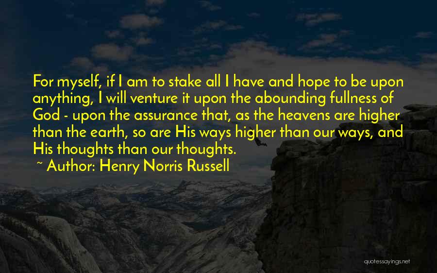 Henry Norris Russell Quotes 1261391