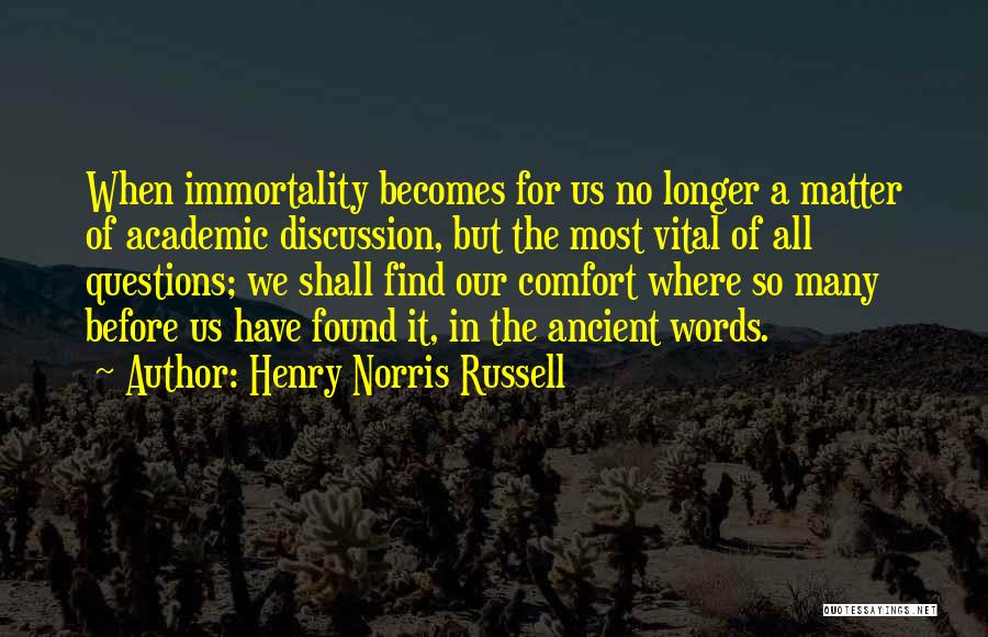 Henry Norris Russell Quotes 1769557