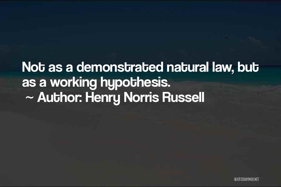 Henry Norris Russell Quotes 365830