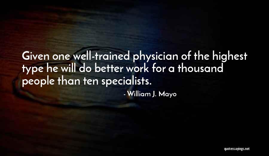 Henry Overstreet Quotes By William J. Mayo Henry Overstreet Quotes By William J. Mayo
