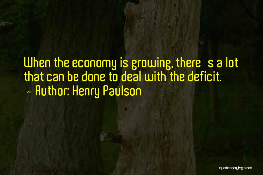 Henry Paulson Quotes 1341931