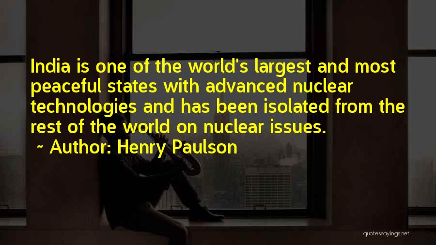 Henry Paulson Quotes 454933