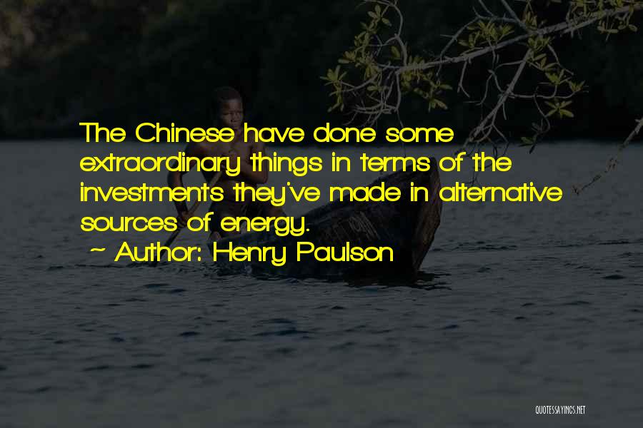 Henry Paulson Quotes 507599