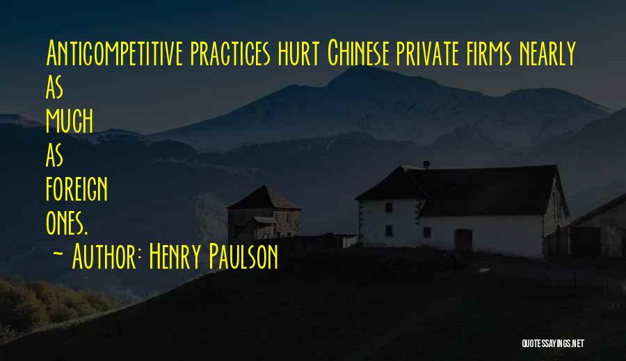 Henry Paulson Quotes 743243