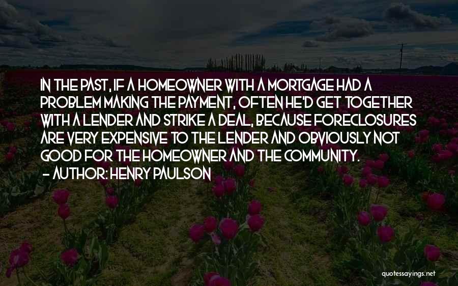 Henry Paulson Quotes 943748