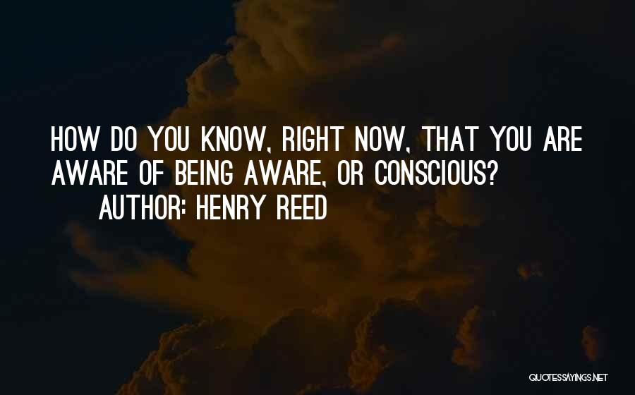 Henry Reed Quotes 113281