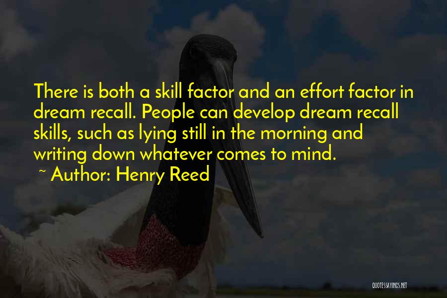 Henry Reed Quotes 1307656