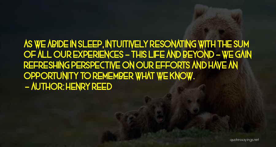 Henry Reed Quotes 405476